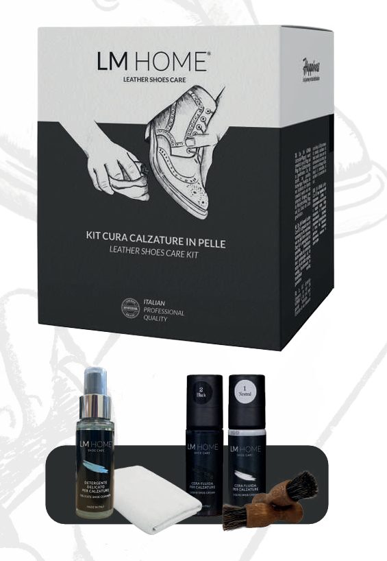 KIT CURA CALZATURE IN PELLE