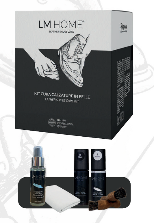 KIT CURA CALZATURE IN PELLE